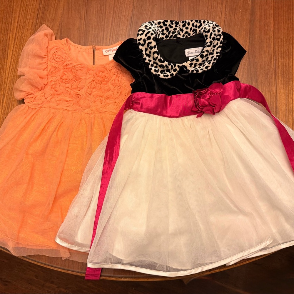 3T fancy / special occasion dress bundle
